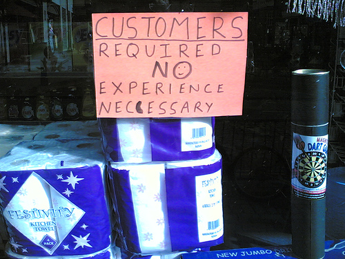 Customers required